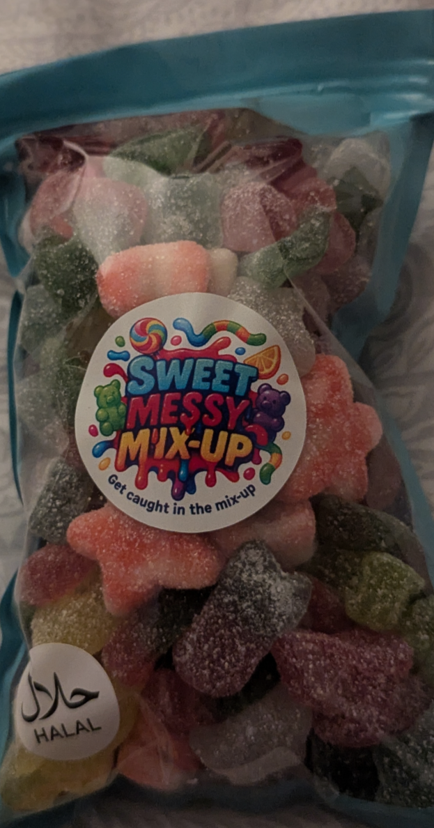 Halal messy mix up